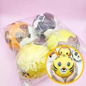 4개묶음 스펀지볼 스펀지공 어린이집 수련회 6000 단체놀이 애니멀 유치원 교회 게임