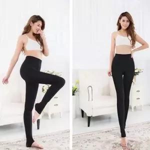 겨울 학생 스판 쫄바지 레이브 방한 기모 레깅스 블랙 W4EAA44