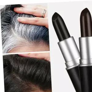 헤어 새치커버 스틱 부분 새치 흰머리 커버 립스틱형