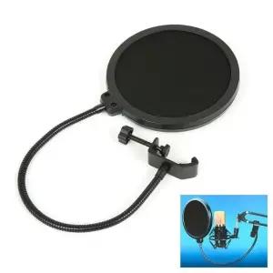 녹음작업 Pop-Filter 팝필터 Microphone 녹음작업 마이크소품 (WFK9LIJ)
