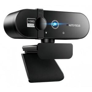 [미국배송] QIMIAOUS 풀 HD 웹캠(마이크 포함) PC용 1080P 웹캠 90 FOV 듀얼 마이크 스트리밍 웹캠(클리어 스테레오 오디오 ZOOM/SKYPE/팀 회의 및 비디오용 USB 웹캠 플러그 앤 플레이)