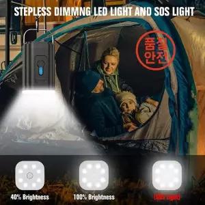 1Pc 미니 가정용 흡입 이중 목적 전기 펌프 배낭 캠핑 라이트 휴대용 야외