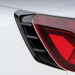 루보식 자동차 헤드 전구 눈썹 장식 미등 그릴 에어 나이프 바디 윙 패널 스티커