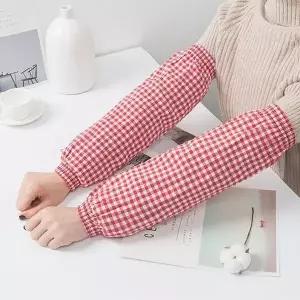 작업용토시 체크 팔토시(레드) (WFK9RQ1)