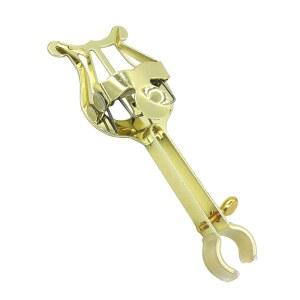 투오렌 트럼펫 라이어 메탈 도금 마칭 클램프온 음악 시트 클립 홀더 밴드 초보자 연습 골드용