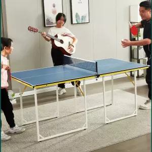 접이식 탁구대 미니 가정용 상판 소형 네트