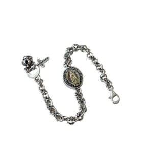 과달루페 성모상 팔찌 가톨릭 스털링 목걸이 실버 마리아