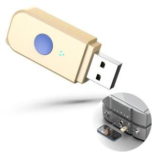 VONVOFF USB 블루투스 노이즈 H222 오디오를 음악 마이크 핸즈프리 골드 수신 어댑터 플러그 강력한 자동차 캔슬링 스테레오 키트 플레이 위한 통화