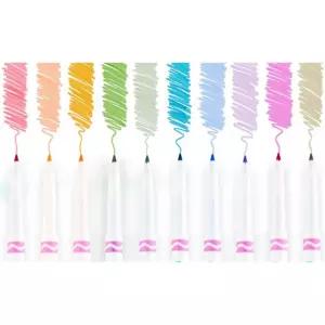 한생 크레욜라 워셔블마카 가는 선 10색 초등학생사인펜