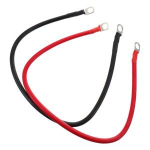 2개 점퍼 고전도성 해양 태양광 케이블 절연 인버터 RV 구리 접지 무산소 자동차 레드 파워 배선용