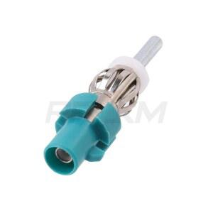 자동차 스테레오 DIN 라디오 FM 어댑터 플러그 변환기 AM 수신기 FAKRA 커넥터 안테나