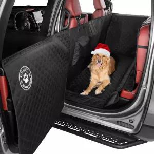 문 보호 기능이 있는 러프 라이너 XL 바닥 커버 블랙 u2013 상어 탱크에서 볼 수 있습니다 접이식 시트