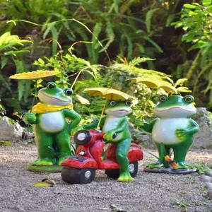청개구리소품 사진촬영소품 꾸미기 미니어처 야외 사이즈 카페 펜션 연말 화분 청개구리 옵션