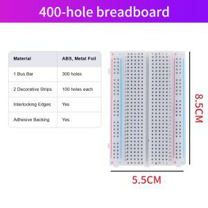5PCS 10PCS ARDUINO 모듈 브레드보드 구멍 DIY용 65개 830 400 3V 와이어 5V 점퍼 MB102 전원