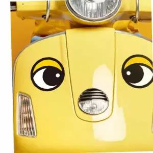 졸음운전 스티커 자동차 반사형 안전 경고 210x210mm