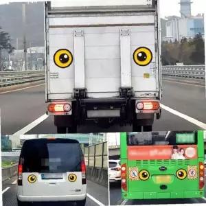 졸음운전 스티커 대형 화물차 안전