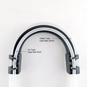 1Pcs 새로운 파이프 홀더 탱크 20mm 고정 호스 물고기 클립 클램프 튜브 마운트 수족관 브래킷