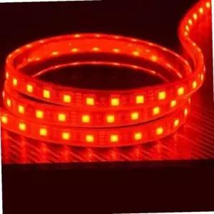 자동차 12V LED바 튜닝 조명 5M 차량 전구 레드