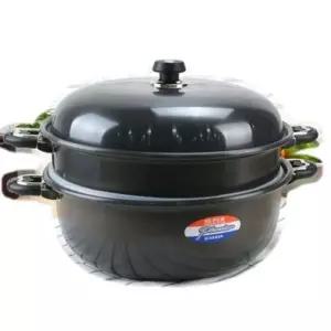 경질찜솥 떡시루 실리콘바킹 수육 2단-45호(채반1개) (WFK9NN7)