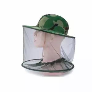 양봉 해충 모기장 안전 방충망 벌초 모자 날파리 벌초 (WFK92Z3)