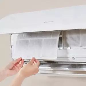 에어컨 필터 교체 시트 덮개 커버 먼지 꽃가루 2매입 (WFK9FBD)