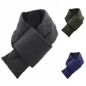 마니포근 색 고리형 머플러 짧은 개 목도리 미니 겉면방수 패딩 숏