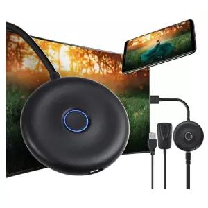 4K USB HDMI 무선 미러링 MHL 동글 고해상도 영화 사진 웹서핑 듀얼밴드지원