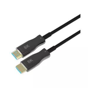 8K 4K HDMI 2.1 리피터 광케이블 20M 고해상도 영상 48Gbps