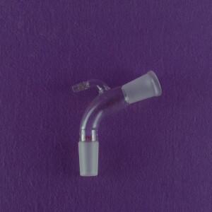 사이드 암 튜브 2440 있는 실험실 유리 벤트 어댑터