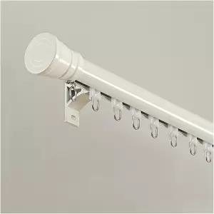 커튼 로드/로마 로드/슬라이딩 레일 일체형 로드/알루미늄 합금 트랙/매끄러운 천장 또는 벽용 - 나사/천장