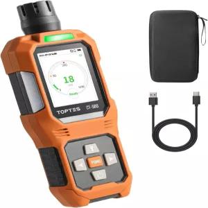 CT-580 휴대용 일산화탄소 감지기 진동 시각 및 청각 경보 기능이 있는 충전식 0-1000PPM 가정 캠핑 여행