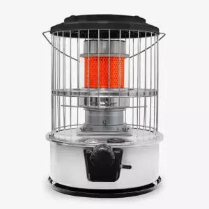 마켓프리 후지카 캠핑 석유난로 아이보리 6평형 기름히터 사무실난로 사무실용히터 가정용난방기