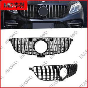 메르세데스-벤츠 W166 GLE 클래스 2016-2019 자동차 앞 범퍼 그릴 센터 패널 스타일링 어퍼
