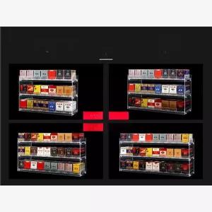 담배진열대 선반 상품진열 편의점 디스플레이