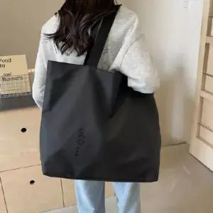 [하프클럽/]직장인 손가방 캔버스백 캐쥬얼 천숄더백 숄더백 캔버스