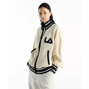 [휠라]유니 배색 라글란 집업 가디건FS254ST01X001150 664768