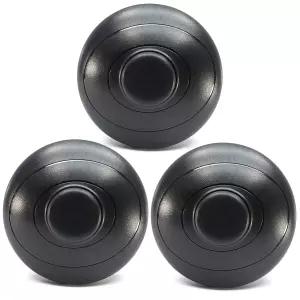 바닥 풋 스위치 UL에 등재된 PLUSPOE 3팩 AC100-240V 인라인 페달 램프 스위치(LED 조명 켜기 제어를 위한