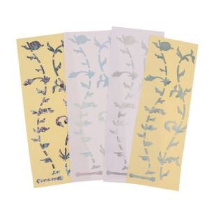 1Pc베이스 장식 크로스 인레이 데칼 기타 음악 악기 용 지판 스티커 일렉트릭