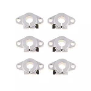 Eowpower 6피스 알루미늄 SHF12 크기 12mm 선형 막대 레일 샤프트 지지 모션