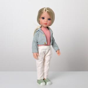 몽테조이 여아용 인형 장난감 12인치 움직이는 옷과 신발  어린이를  패션 드레스업 선물