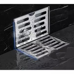 루프드레인 용 측면 90도 배수 코너 트랩 하수구