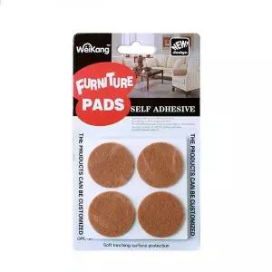 8p 원형 바닥보호패드 소음 긁힘방지 의자다리패드