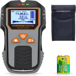 6-in-1 스터드 파인더 벽 스캐너 전선 파인더가 있는 POROMETISTO DSF01 건식 목재 석고 금속 AC 와이어