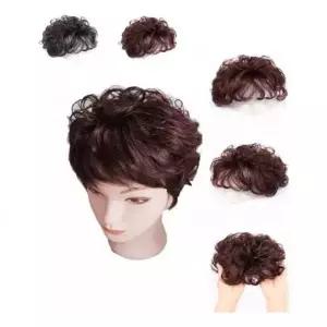 [하프클럽/]인모 웨이브 정수리 가발 데일리 볼륨 클래식 스타일