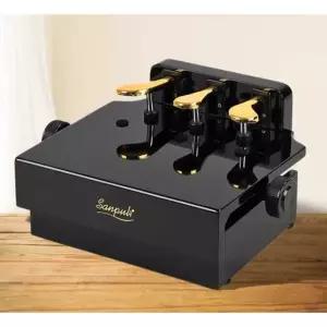 보조페달 높이조절 발판 레슨 음악학원 매트블랙