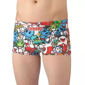 아레나 남아동 탄탄이 숏사각 수영복 F165783 실내수영