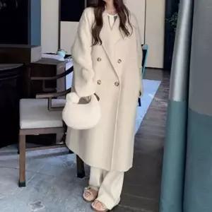 오버핏 롱코트 겨울 코트 출근룩 모직 코트 가을 아우터