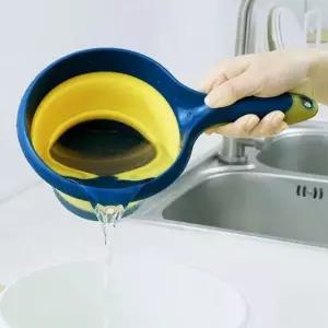 접이식 바가지 욕실 목욕 청소 폴딩 손잡이 대야 (WFKAIG8)