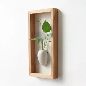 감성 인테리어 액자 빈티지 화분 디자인 꽃병 포인터 레스토랑 벽 장식 벽걸이 수경 재배용 세라믹 찻집 서
