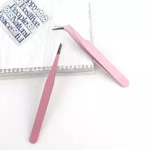 다꾸용 핑크 핀셋 세트